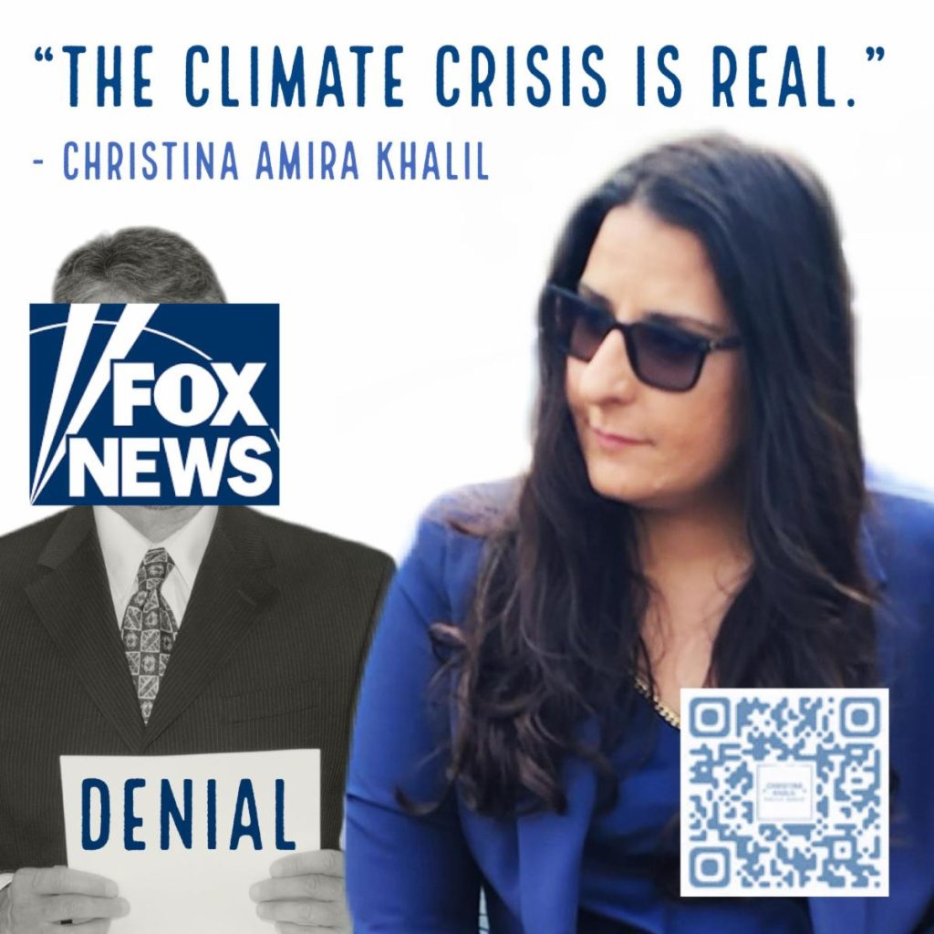 Press Release Response to Fox News, The Climate Crisis is Real